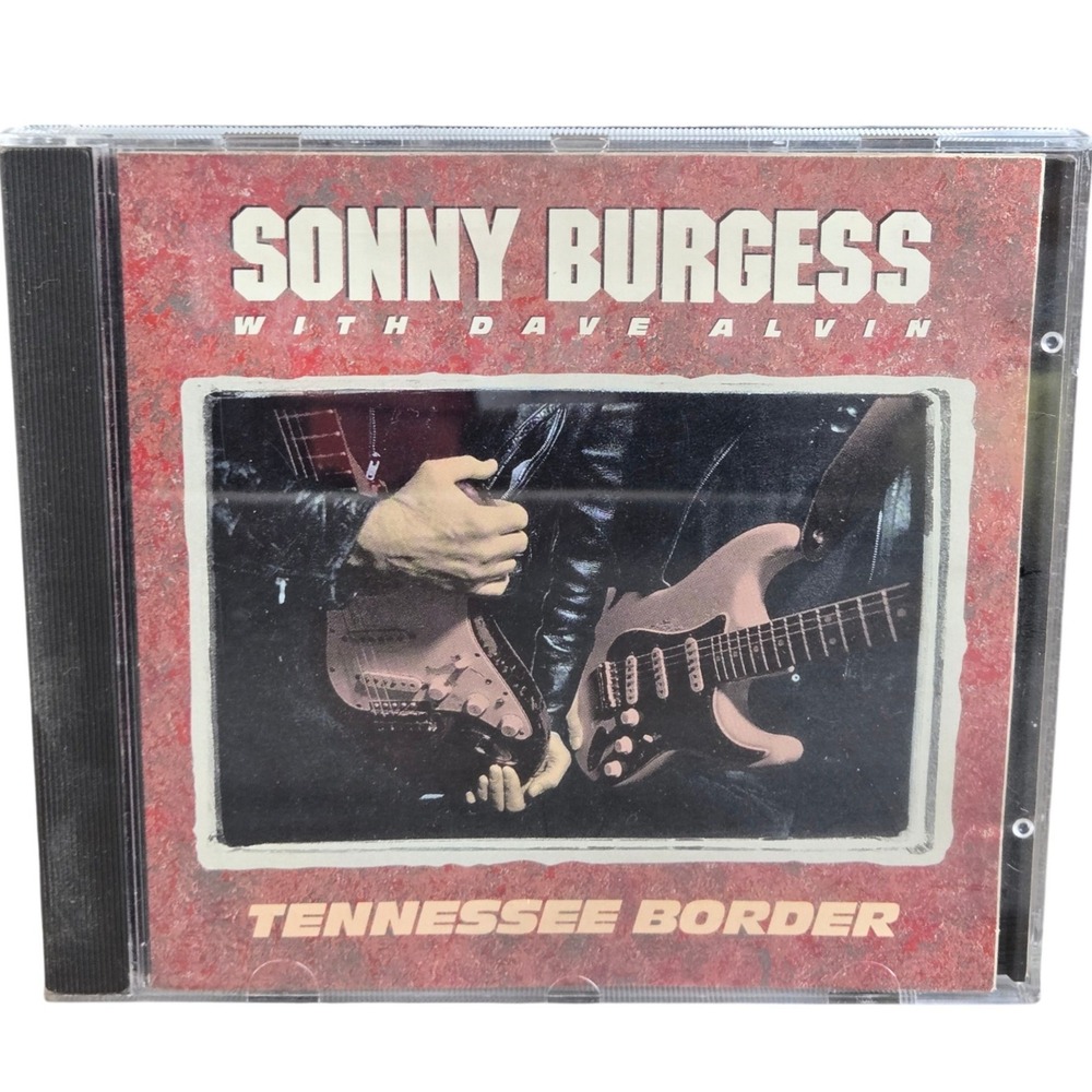 Sonny Burgess HCD Tennessee Border CD Dave Alvin Rockabilly 1992 Tested 8039